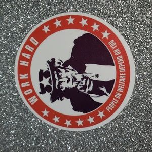 ART WATERPOOF Sticker Uncle Sam